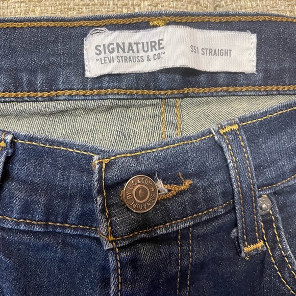 Men’s Levi straight jeans S51 - Picture 3 of 5